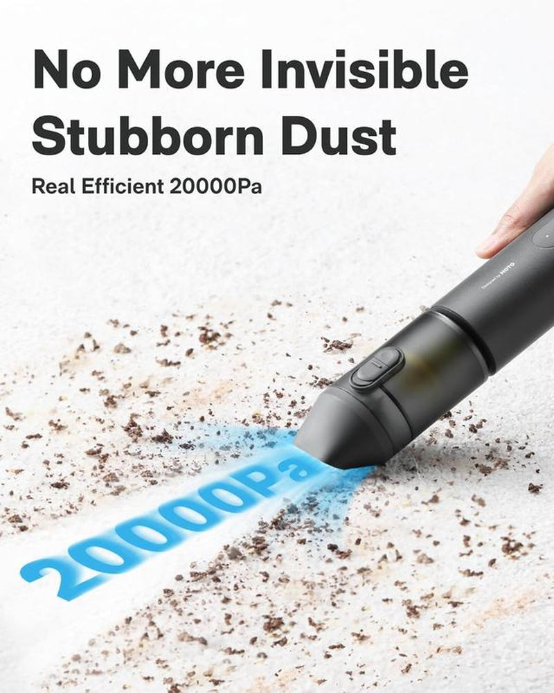 【Deals for You Days】Hoto Handheld Car Vacuum Cleaner Cordless 4-In-1 Portable Mini with 20000Pa Strong Suction Electric Compressed Air Duster Blower for Car Desk Computer Keyboard Home Office Cleaning