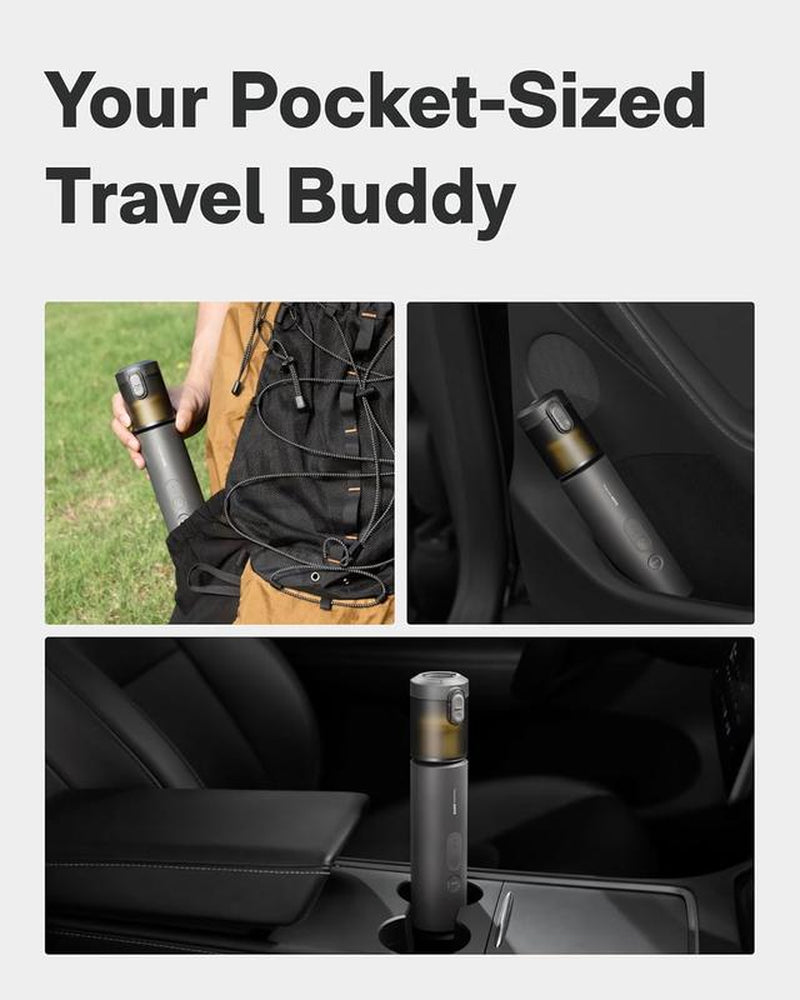 【Deals for You Days】Hoto Handheld Car Vacuum Cleaner Cordless 4-In-1 Portable Mini with 20000Pa Strong Suction Electric Compressed Air Duster Blower for Car Desk Computer Keyboard Home Office Cleaning