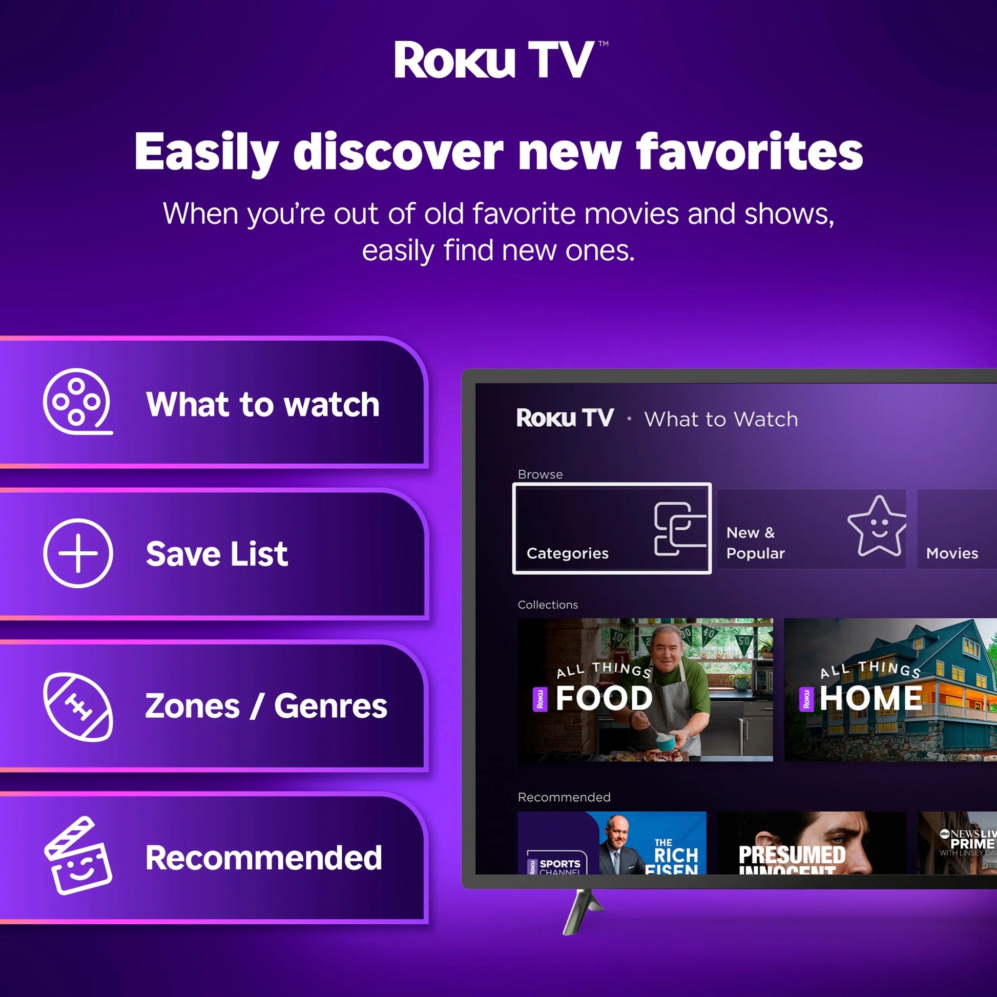 43” Class 4K UHD (2160P) LED Roku Smart Television HDR (100012584)