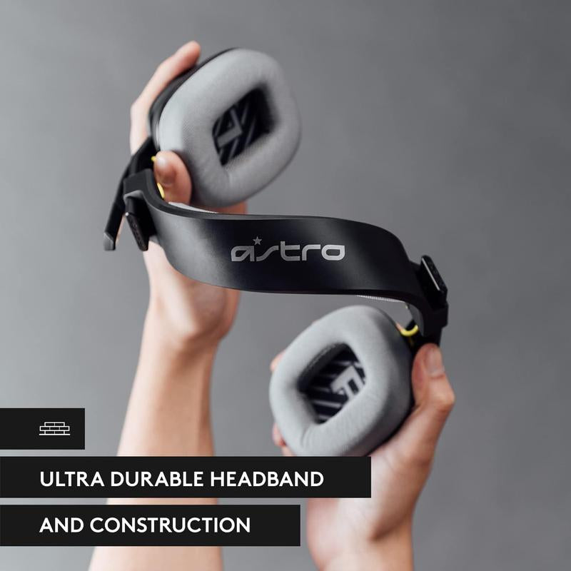 Astro A10 Gaming Headset Gen 2 Wired Headset - Over-Ear Gaming Headphones with Flip-To-Mute Microphone, 32 Mm Drivers, for Xbox Series X | S, Xbox One, Nintendo Switch, PC, Mac - Bulk - W/Pouch (Black)