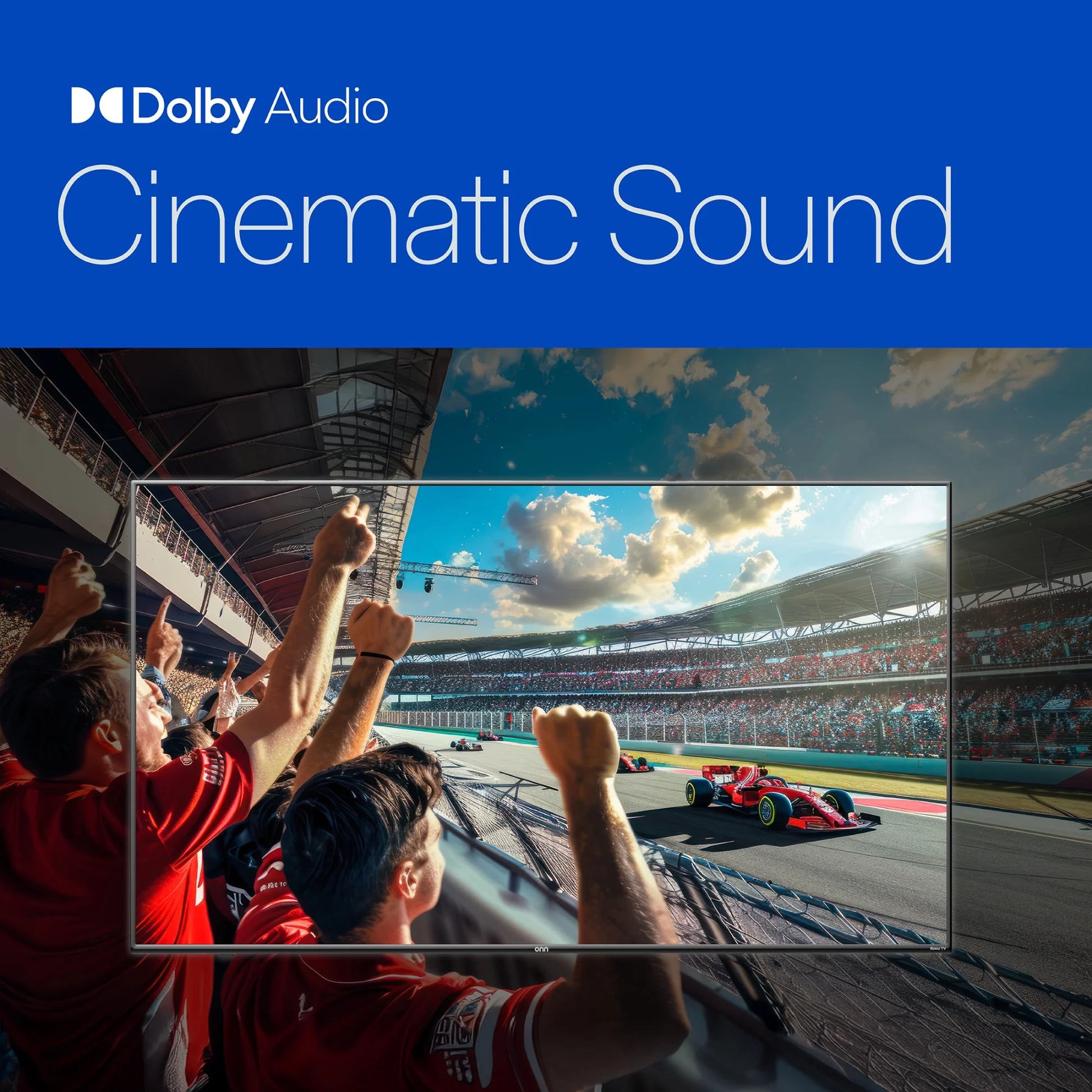 43” Class 4K UHD (2160P) LED Roku Smart Television HDR (100012584)