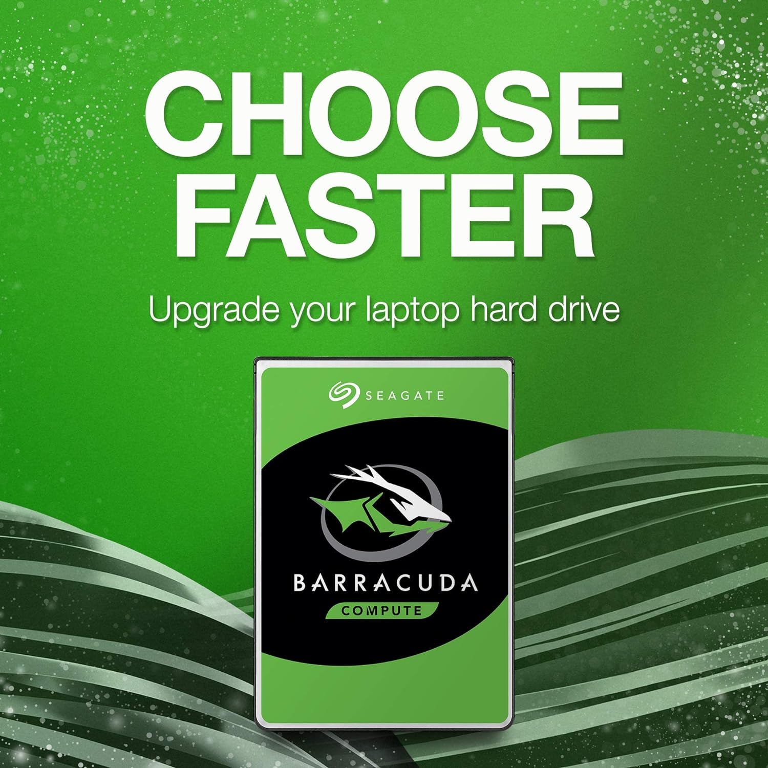 Seagate Barracuda 500GB 2.5" Internal Hard Drive - SATA 6 Gb/s, 5400 RPM for PC & Laptop - Easy Packaging (ST500LM030)