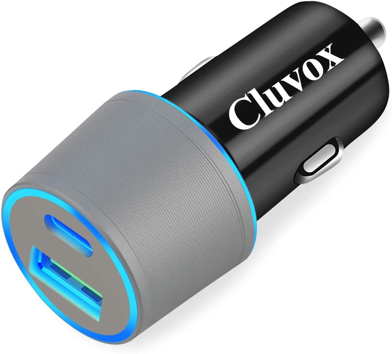 Cluvox 20W Fast Charging Dual USB Car Charger – Compatible with iPhone 16 Pro Max, iPad, Google Pixel, Samsung & More!