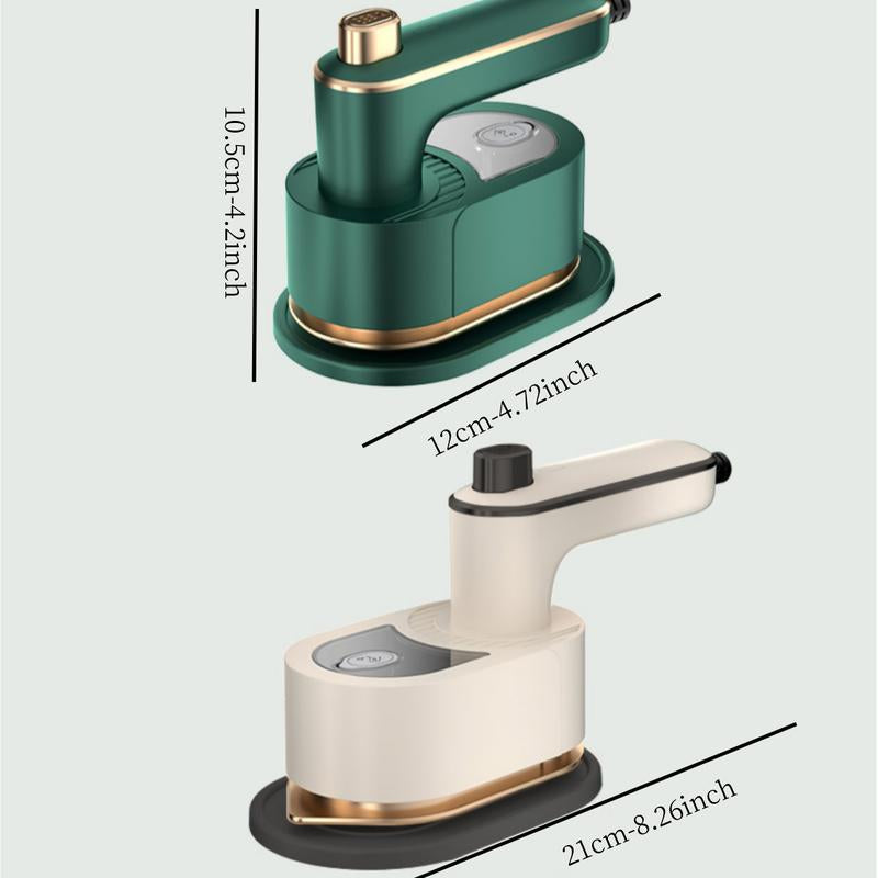 Portable Handheld Garment Steamer,Foldable Wet & Dry Use Steamlron,Household Folding Clothes Steamer for Home & Travel