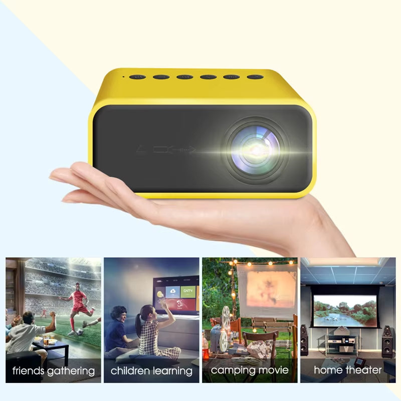 Xiaomi Mini Projector - Ultra Portable 8K HD Home Entertainment for Gaming and Movies
