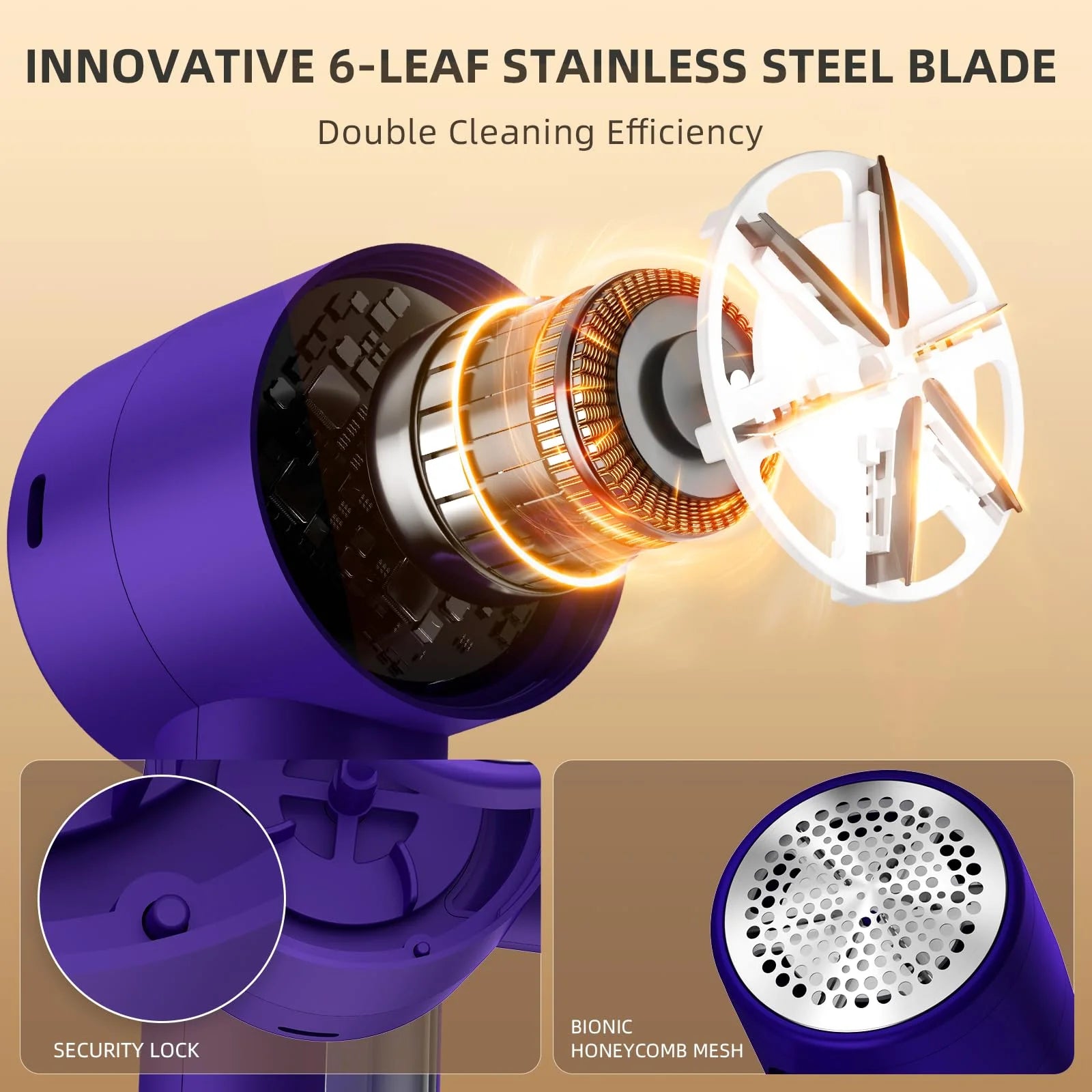 Fabric Shaver, Lint Remover Rechargeable, Electric Portable Sweater to Remove Pilling for Clothes, Furniture, Sweater, Couch, Blanket