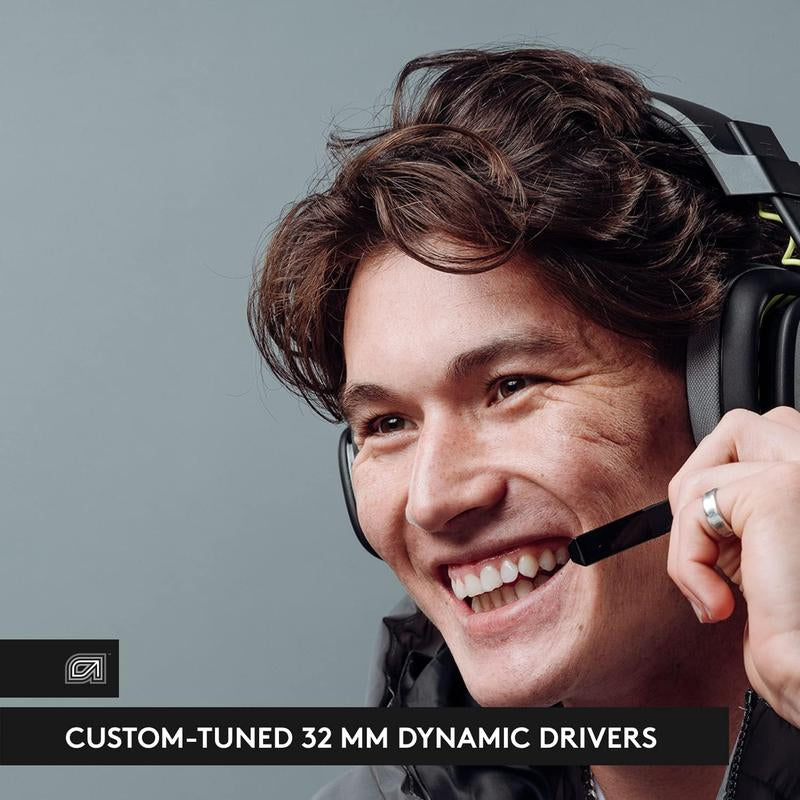 Astro A10 Gaming Headset Gen 2 Wired Headset - Over-Ear Gaming Headphones with Flip-To-Mute Microphone, 32 Mm Drivers, for Xbox Series X | S, Xbox One, Nintendo Switch, PC, Mac - Bulk - W/Pouch (Black)