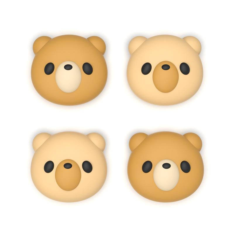 Playvital Thumb Grips for Nintendo Switch 2, Kawaii Silicone Thumbstick Caps for Joycon 2, Joystick Cover for Switch 2 Accessories - Cutie Seal Squad