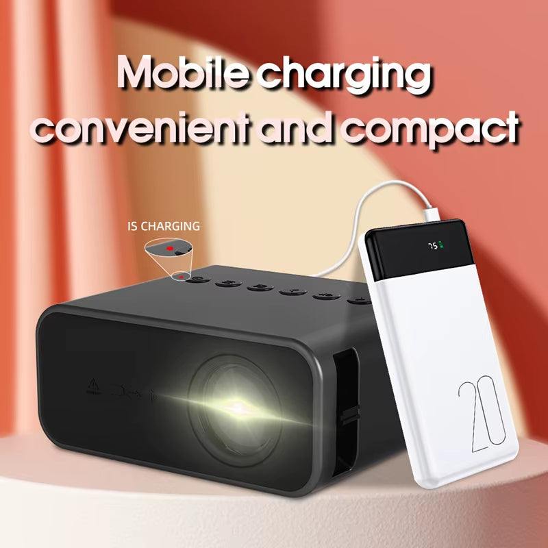 Xiaomi Mini Projector - Ultra Portable 8K HD Home Entertainment for Gaming and Movies