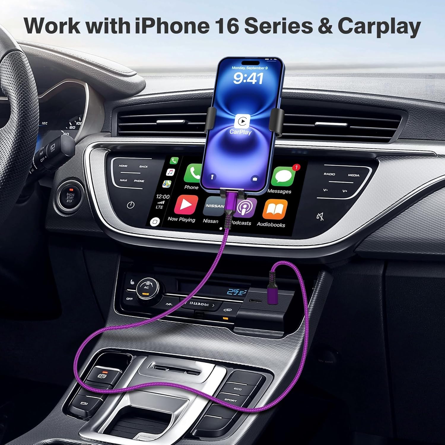 Ultimate 100W USB-C Charging Cable 3-Pack (3.3FT, 6.6FT, 10FT) – Fast Charge for iPhone 16 Pro Max, MacBook, iPad, AirPods, & Samsung Galaxy S25/S24/S23 Ultra