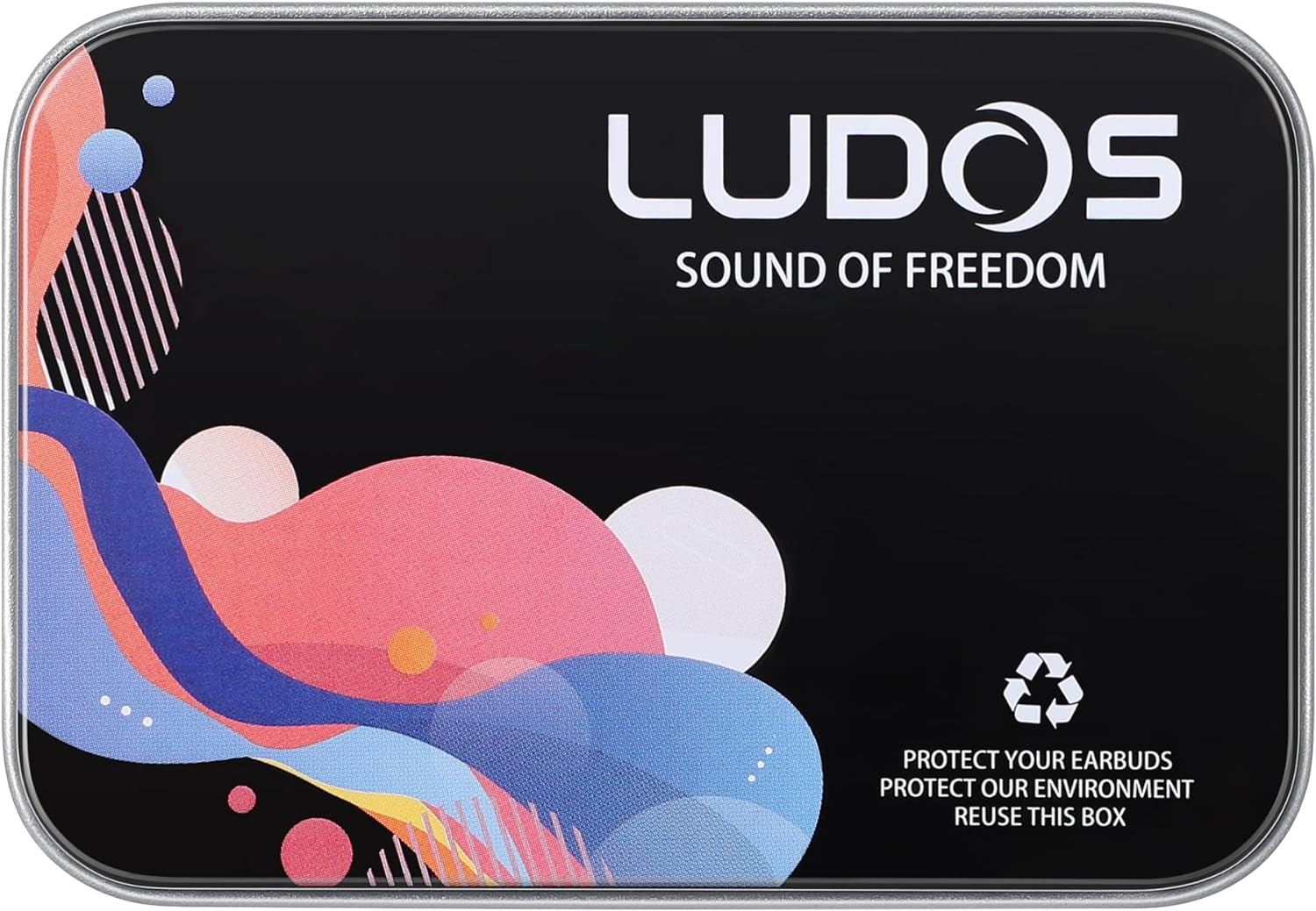 LUDOS Ultra Wired Earbuds - Comfortable Noise-Isolating Earphones with Microphone, Memory Foam for Kids & Adults, 5-Year Warranty, Perfect for iPhone & Samsung - Brown