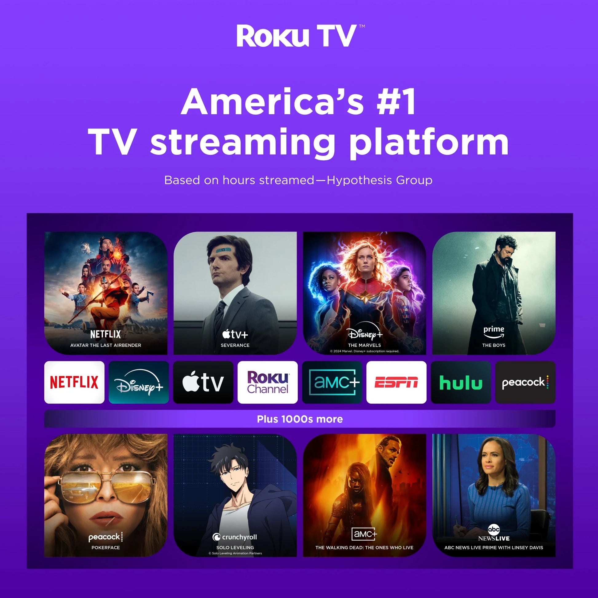 50” Class 4K UHD (2160P) LED Roku Smart Television HDR (100012585)
