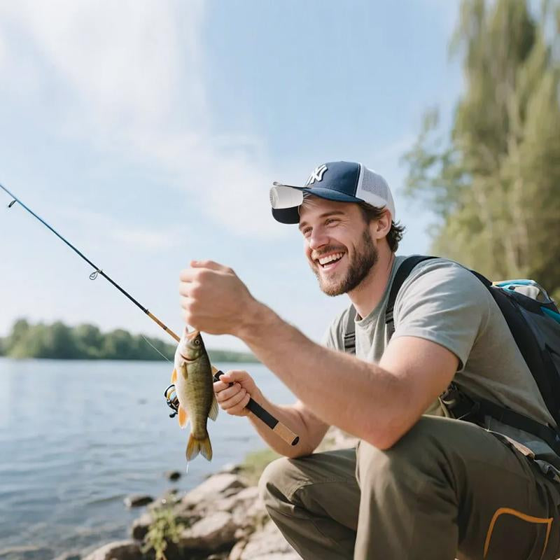 Portable Clip Mini Fan, 1600Mah Battery ,Turbo Handheld Cooling Fan Wearable Cooling Hat/Shirt/Belt Fan,Adjustable 3 Speed USB Rechargeable for Home Outdoor Camping Fishing (Summer Gift)