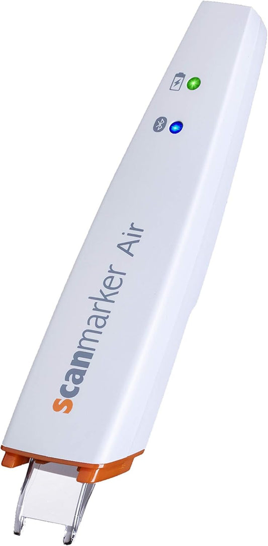 Scanmarker Air: The Ultimate Electronic Translation & Reading Pen for Students, Professionals, and Dyslexia – Compatible with Mac, Windows, iOS & Android (White)